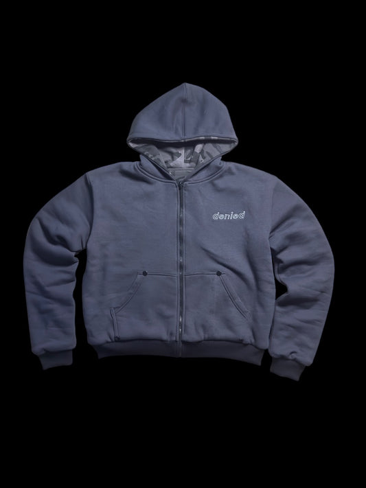DENIED Reversible 'Invisible' Zip Up